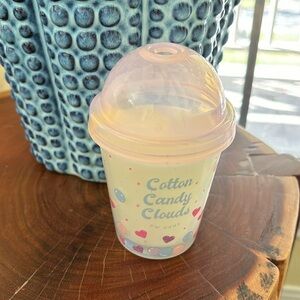 DW Home Candle Cotton Candy Clouds reusable cup style jar